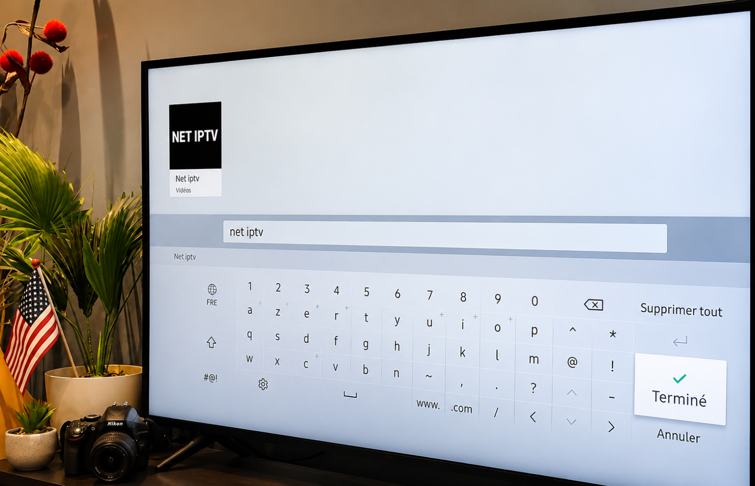 NET IPTV on smart tv