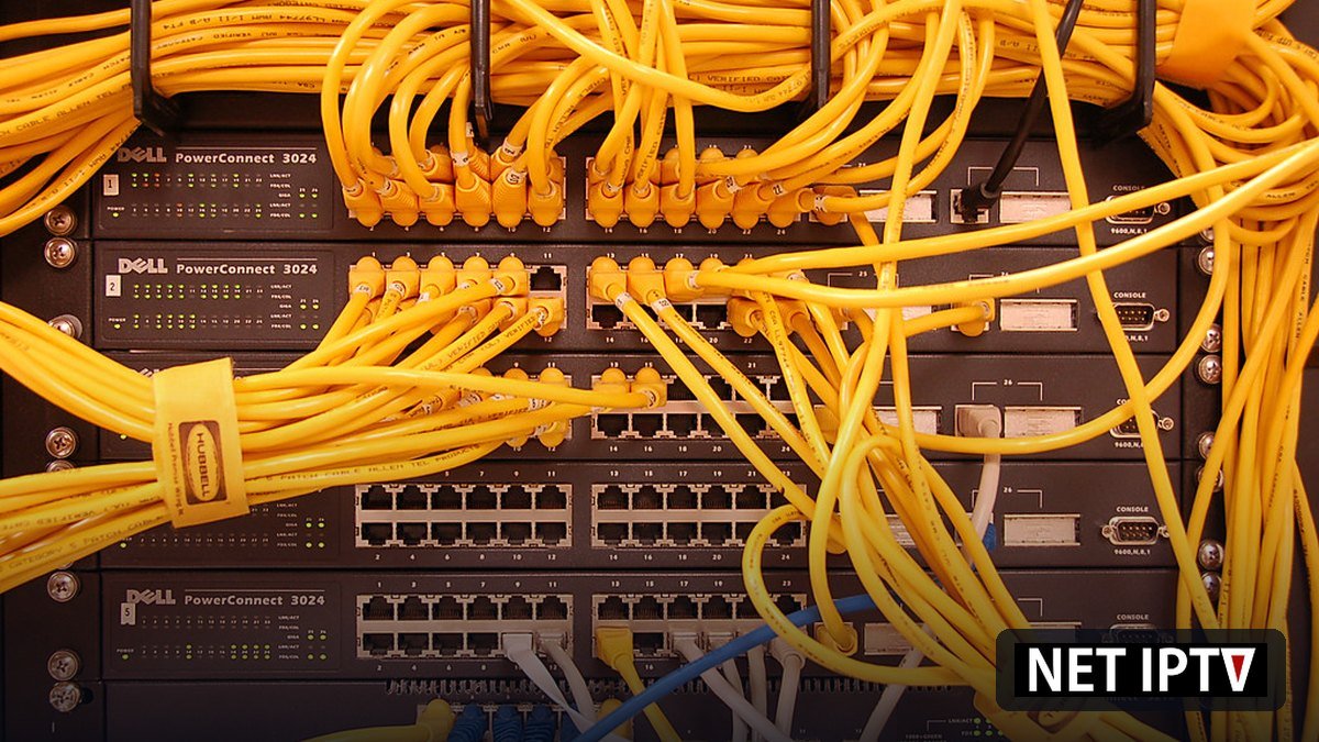 Wired Ethernet connection providing a stable NET IPTV stream